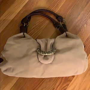 Cole Haan Suede and Leather Purse